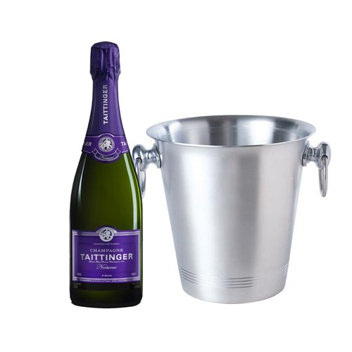 Taittinger Nocturne NV Champagne, 75cl And Ice Bucket Set